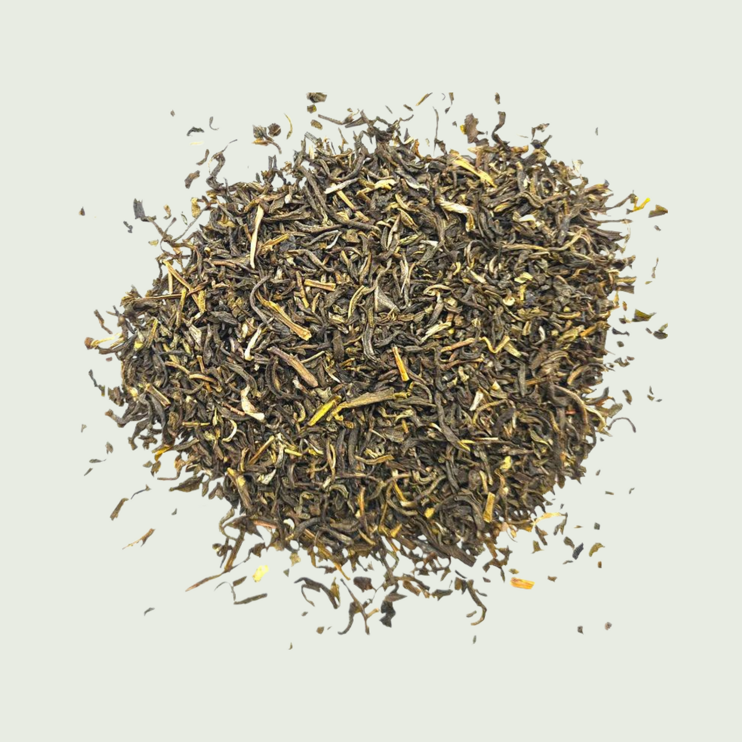 Green Jasmine loose leaf green tea with jasmine flowers